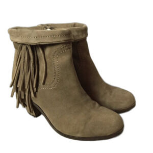 Sam Edelman Louie Suede Boot Taupe 4M